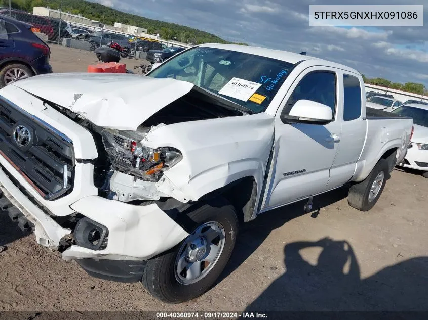 5TFRX5GNXHX091086 2017 Toyota Tacoma Sr5