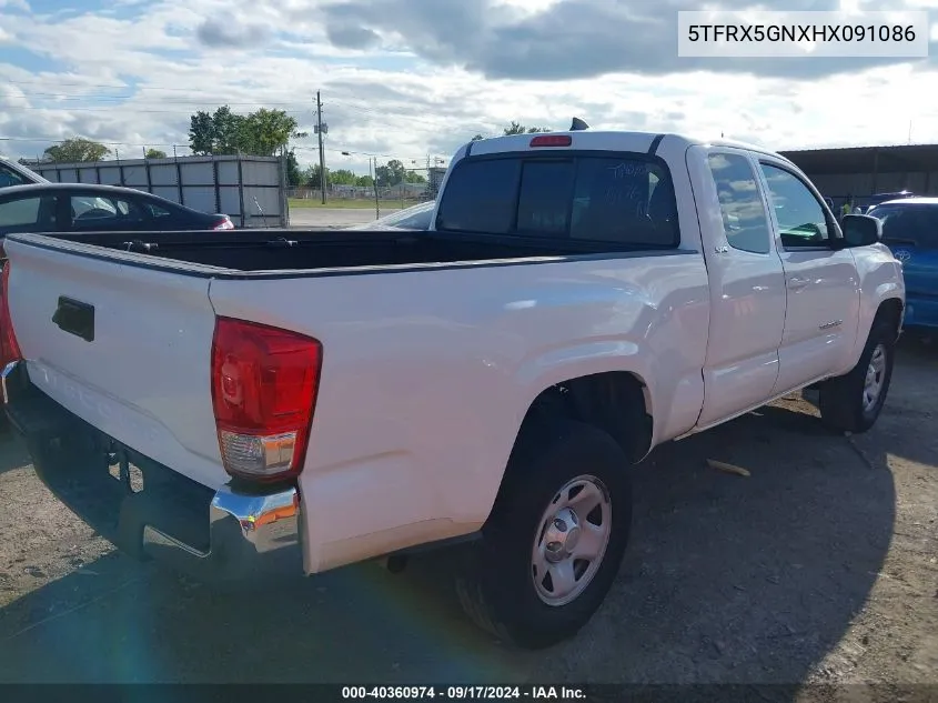 5TFRX5GNXHX091086 2017 Toyota Tacoma Sr5