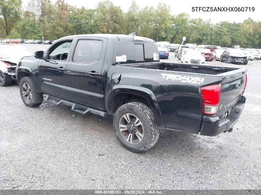 5TFCZ5ANXHX060719 2017 Toyota Tacoma Trd Sport