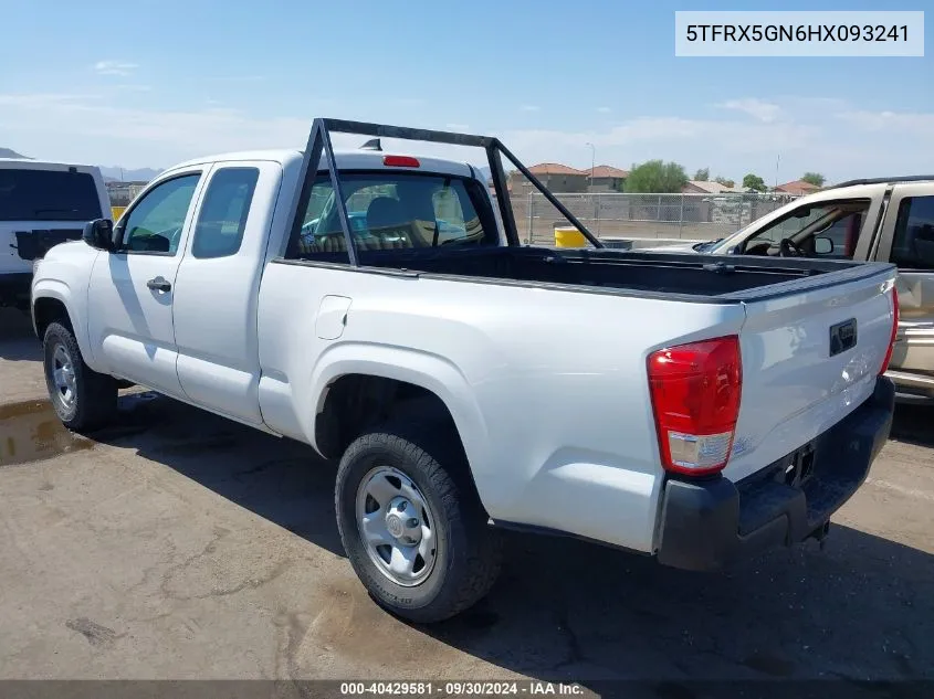 5TFRX5GN6HX093241 2017 Toyota Tacoma Sr