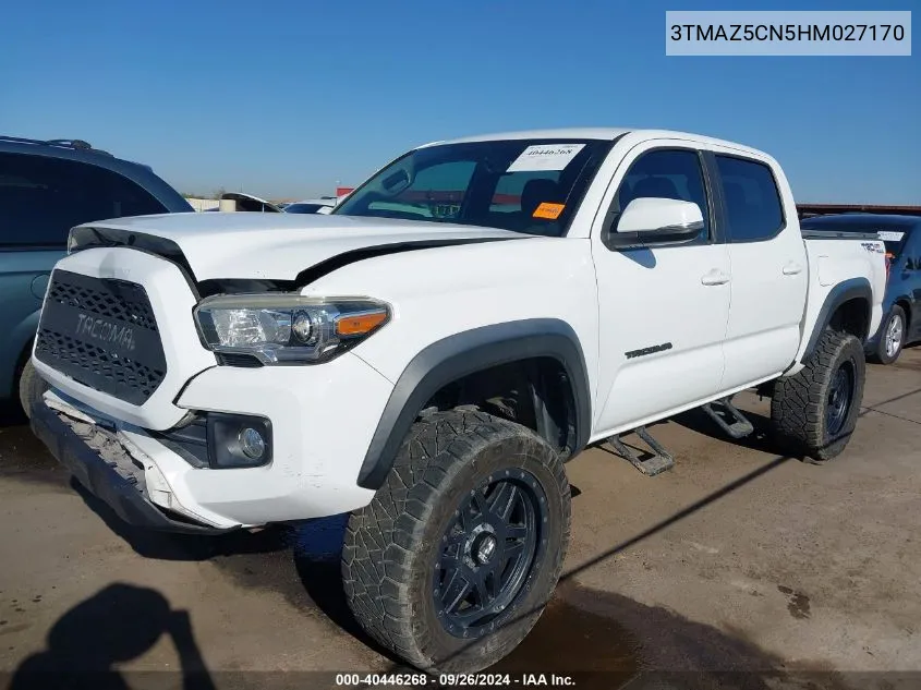 3TMAZ5CN5HM027170 2017 Toyota Tacoma Trd Off Road