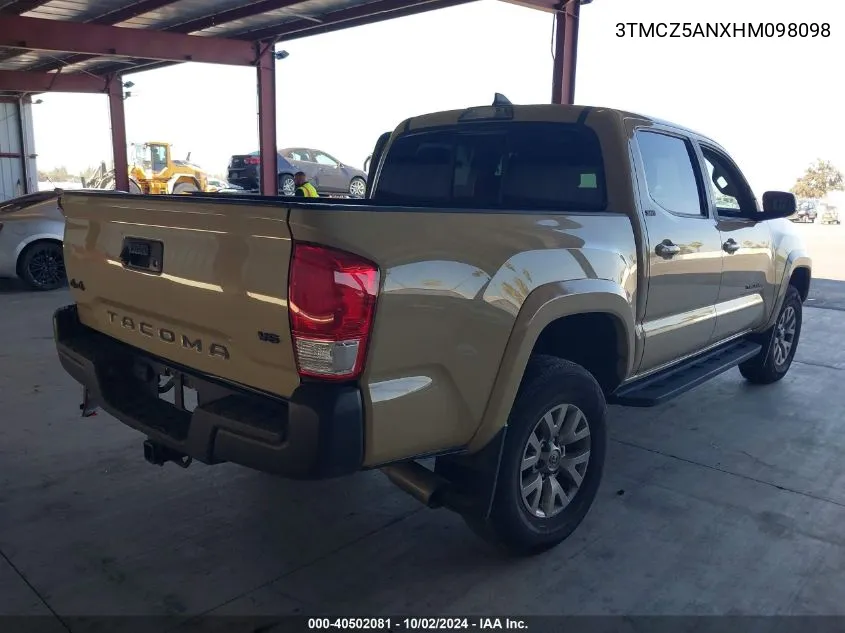 3TMCZ5ANXHM098098 2017 Toyota Tacoma Sr5 V6