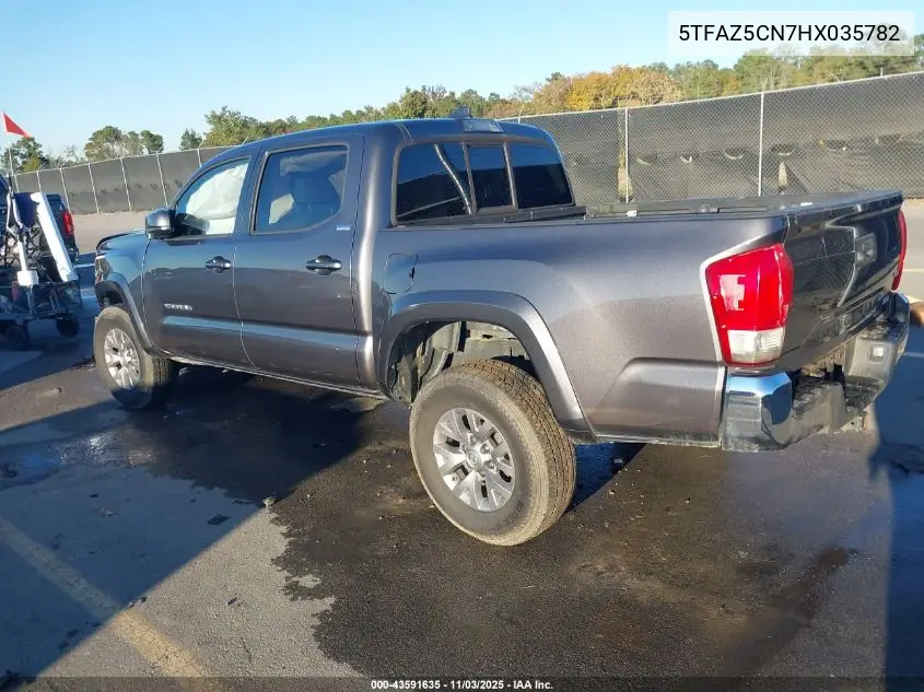 5TFAZ5CN7HX035782 2017 Toyota Tacoma Sr5 V6