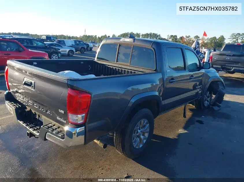 5TFAZ5CN7HX035782 2017 Toyota Tacoma Sr5 V6