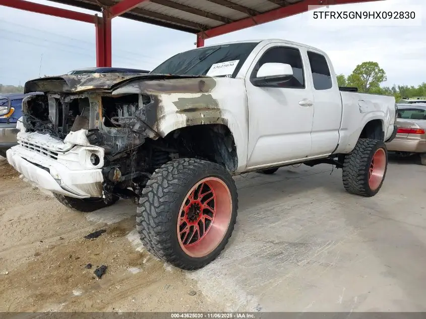 5TFRX5GN9HX092830 2017 Toyota Tacoma Sr5