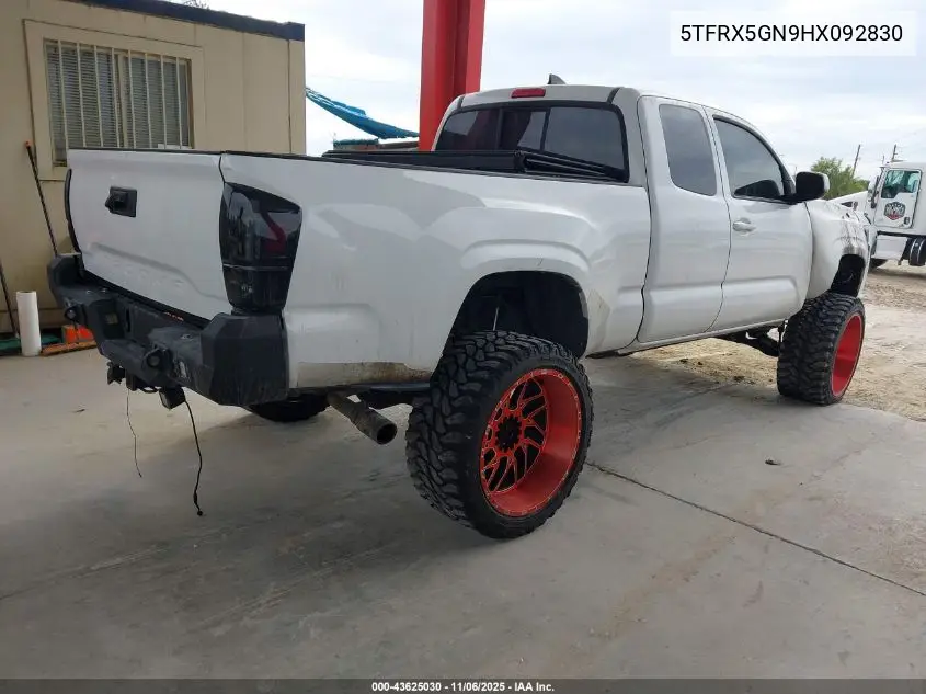 5TFRX5GN9HX092830 2017 Toyota Tacoma Sr5