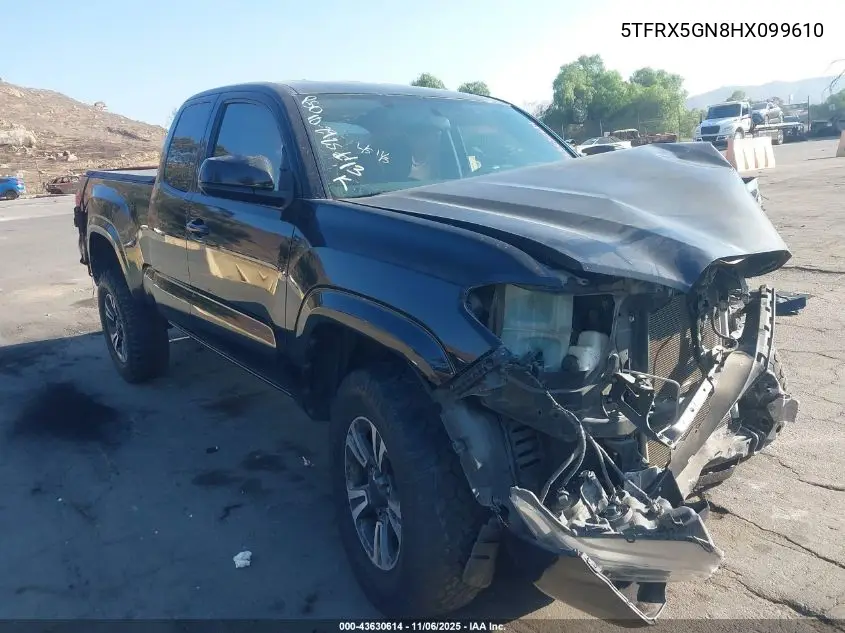 5TFRX5GN8HX099610 2017 Toyota Tacoma Sr