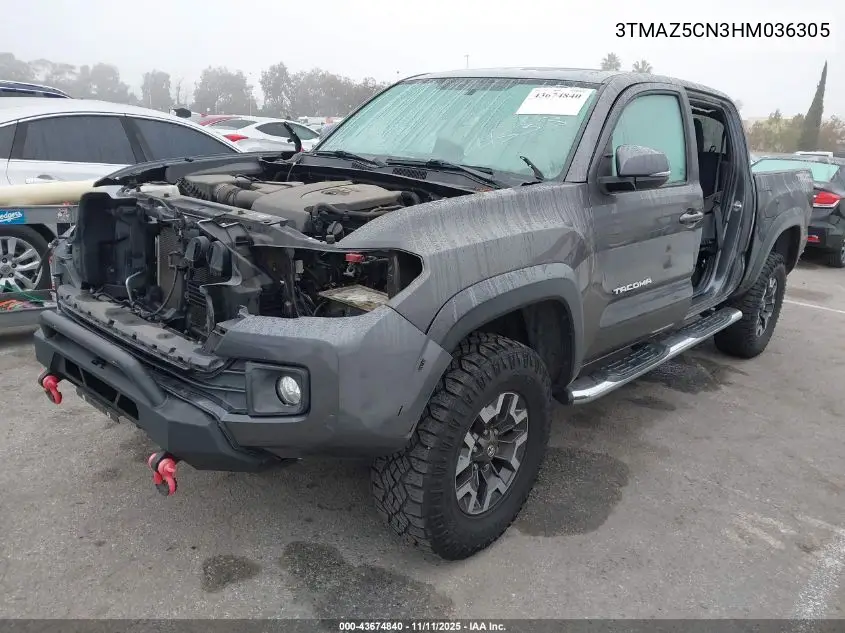 3TMAZ5CN3HM036305 2017 Toyota Tacoma Trd Off Road
