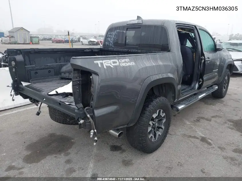 3TMAZ5CN3HM036305 2017 Toyota Tacoma Trd Off Road