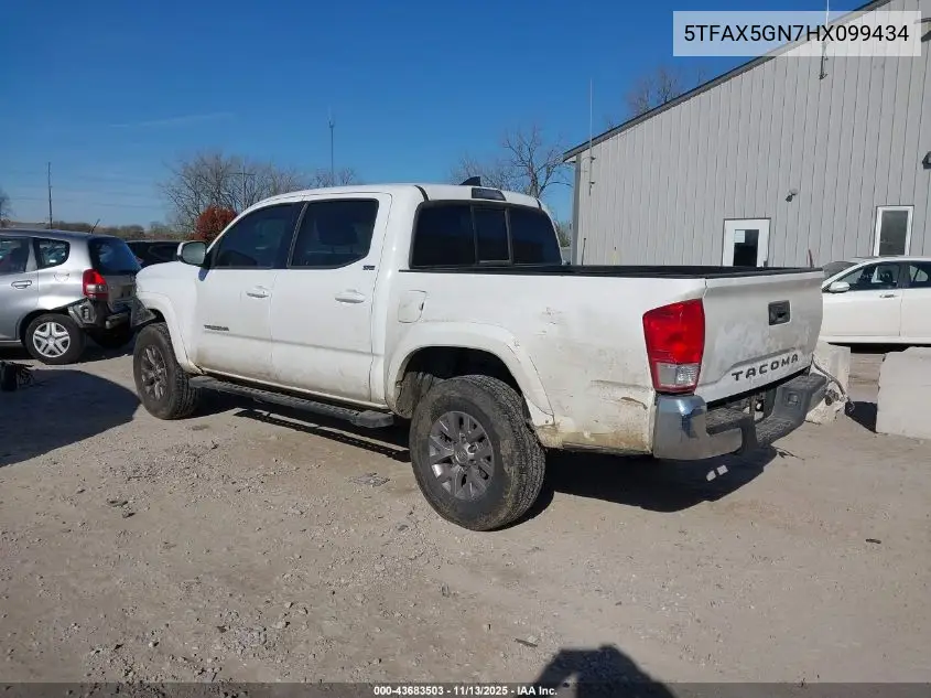 5TFAX5GN7HX099434 2017 Toyota Tacoma Sr5