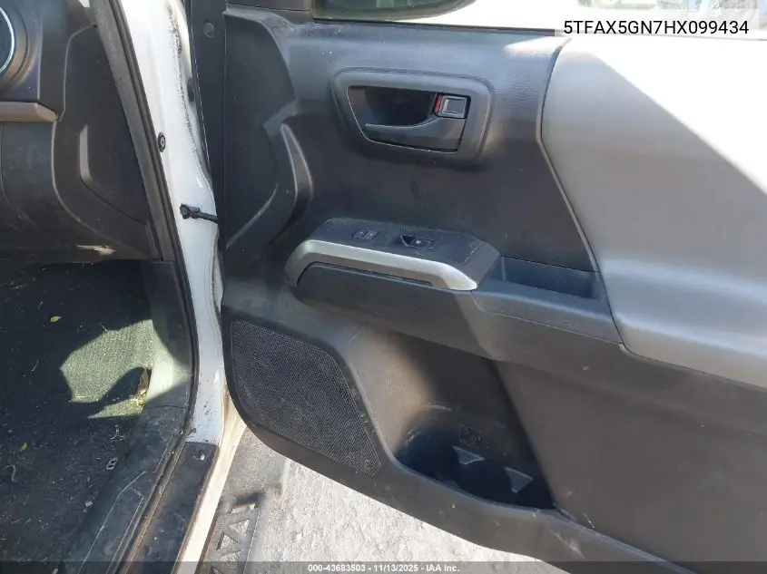 5TFAX5GN7HX099434 2017 Toyota Tacoma Sr5