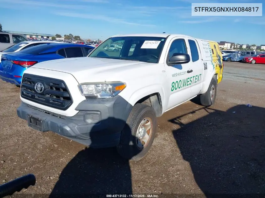 5TFRX5GNXHX084817 2017 Toyota Tacoma Sr