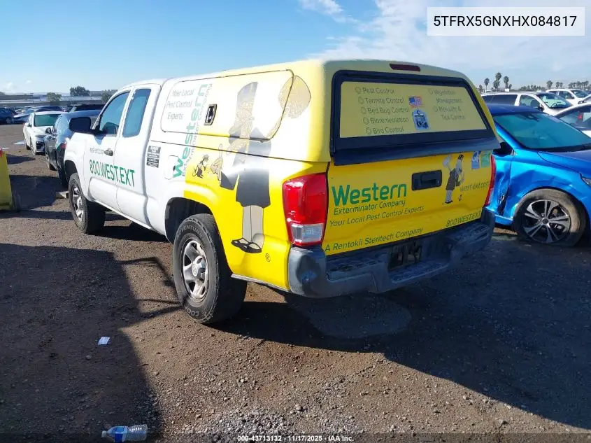 5TFRX5GNXHX084817 2017 Toyota Tacoma Sr