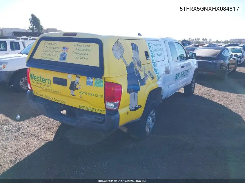 5TFRX5GNXHX084817 2017 Toyota Tacoma Sr