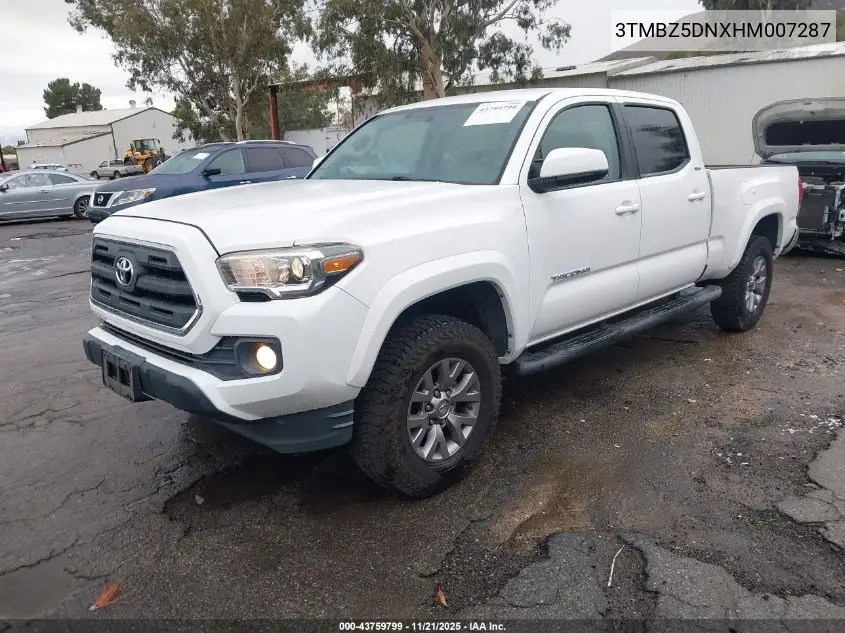 3TMBZ5DNXHM007287 2017 Toyota Tacoma Sr5