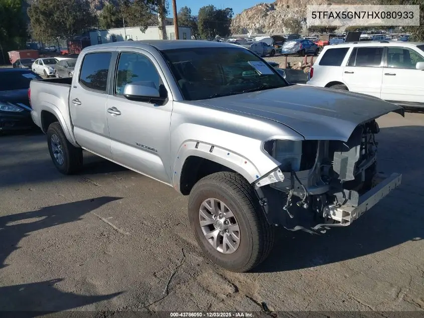 5TFAX5GN7HX080933 2017 Toyota Tacoma Sr5