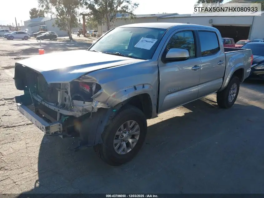 5TFAX5GN7HX080933 2017 Toyota Tacoma Sr5