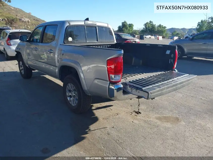 5TFAX5GN7HX080933 2017 Toyota Tacoma Sr5