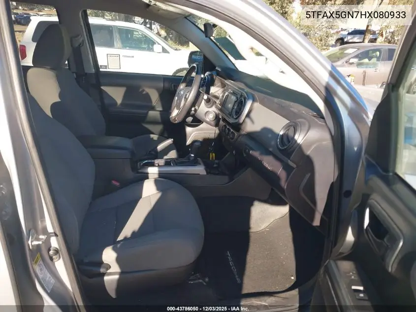 5TFAX5GN7HX080933 2017 Toyota Tacoma Sr5