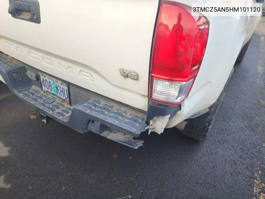 3TMCZ5AN5HM101120 2017 Toyota Tacoma Sr V6