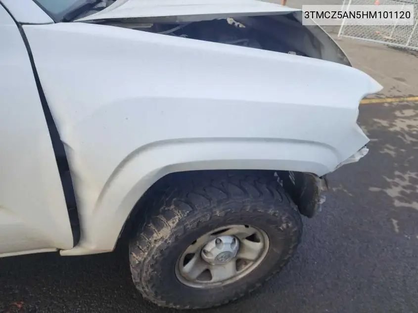 3TMCZ5AN5HM101120 2017 Toyota Tacoma Sr V6