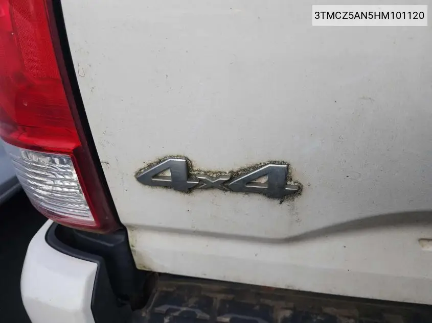 3TMCZ5AN5HM101120 2017 Toyota Tacoma Sr V6