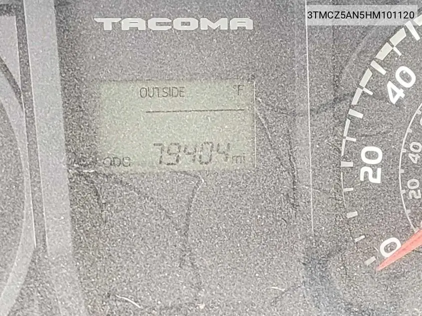 3TMCZ5AN5HM101120 2017 Toyota Tacoma Sr V6