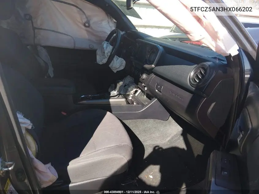 5TFCZ5AN3HX066202 2017 Toyota Tacoma Trd Off Road