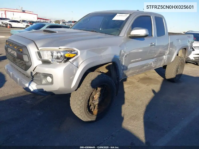 5TFRZ5CN0HX025601 2017 Toyota Tacoma Trd Sport