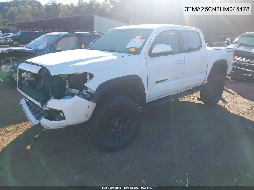 3TMAZ5CN2HM045478 2017 Toyota Tacoma Trd Off Road