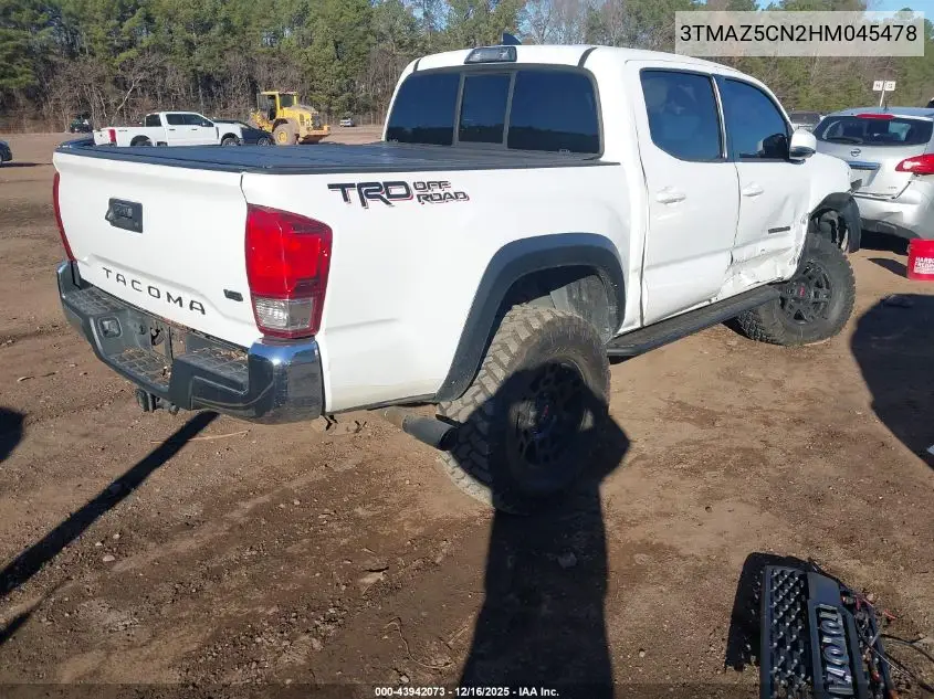 3TMAZ5CN2HM045478 2017 Toyota Tacoma Trd Off Road