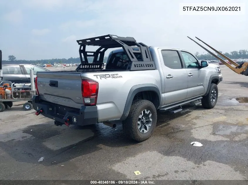 5TFAZ5CN9JX062021 2018 Toyota Tacoma Trd Off Road