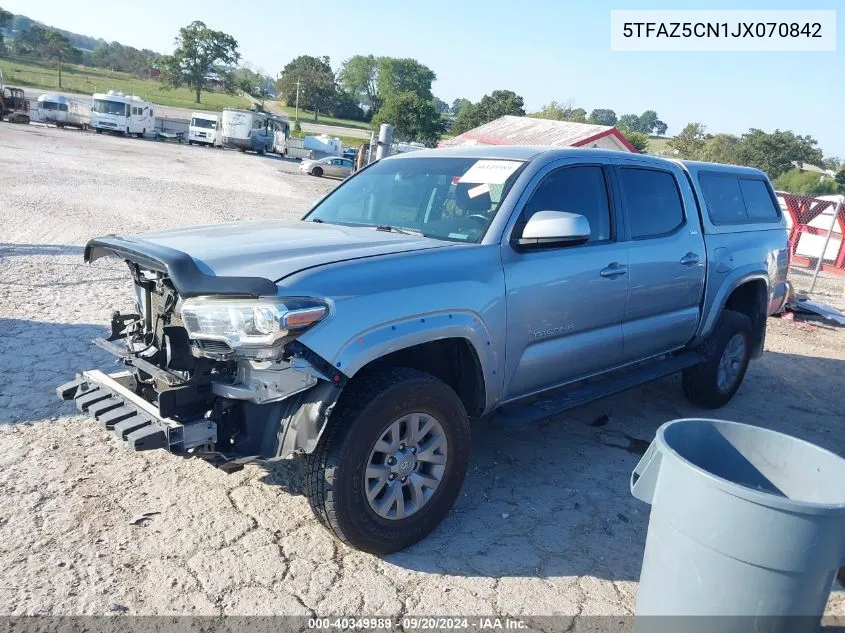 5TFAZ5CN1JX070842 2018 Toyota Tacoma Sr5 V6