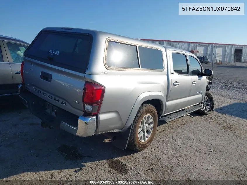 5TFAZ5CN1JX070842 2018 Toyota Tacoma Sr5 V6