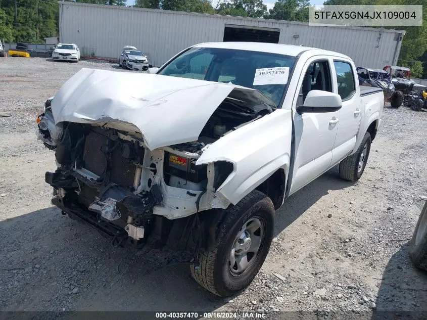 5TFAX5GN4JX109004 2018 Toyota Tacoma Sr