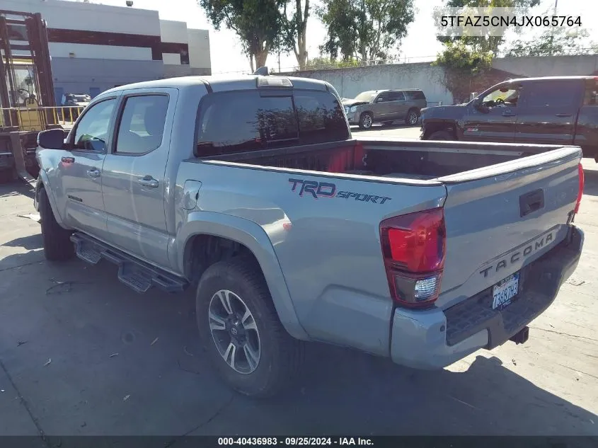 5TFAZ5CN4JX065764 2018 Toyota Tacoma Trd Sport