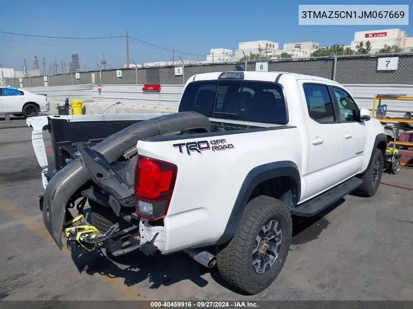 3TMAZ5CN1JM067669 2018 Toyota Tacoma Trd Off Road