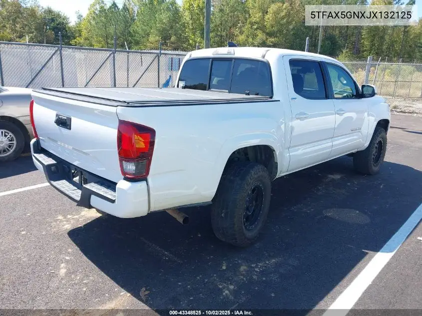 5TFAX5GNXJX132125 2018 Toyota Tacoma Sr5