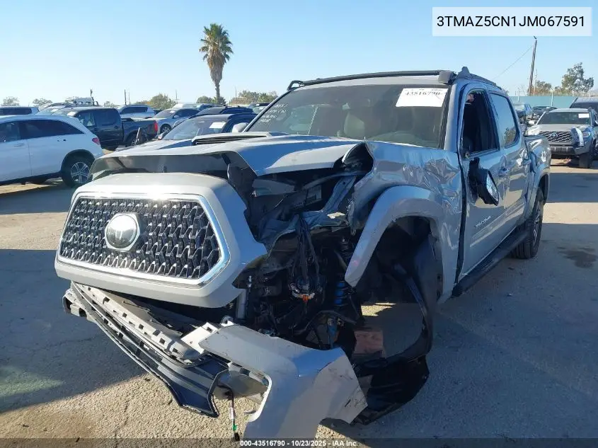 3TMAZ5CN1JM067591 2018 Toyota Tacoma Trd Sport