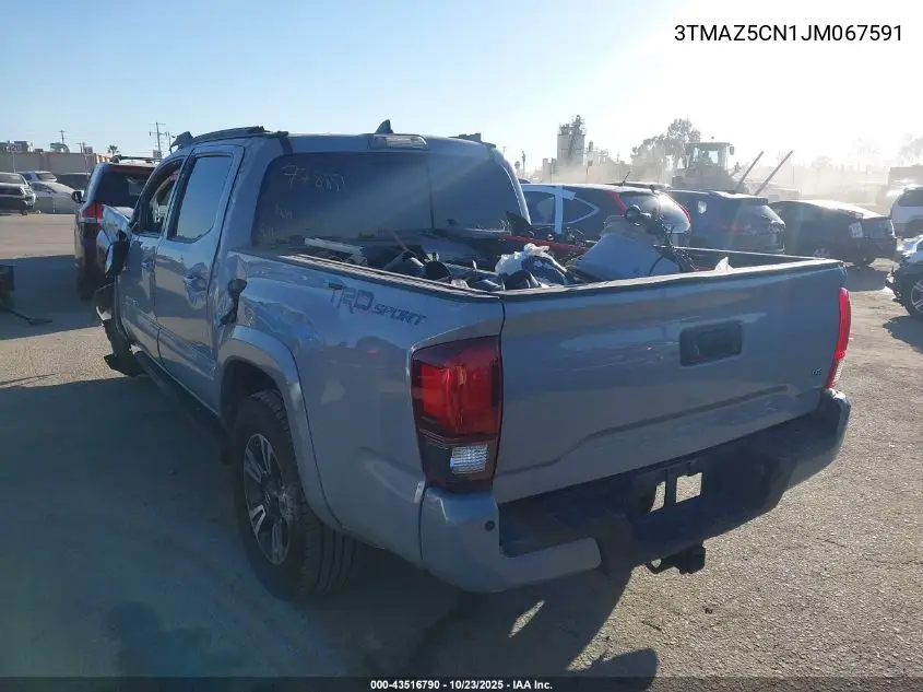 3TMAZ5CN1JM067591 2018 Toyota Tacoma Trd Sport
