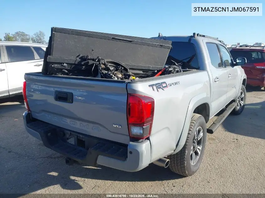 3TMAZ5CN1JM067591 2018 Toyota Tacoma Trd Sport