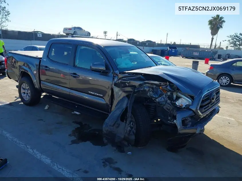 5TFAZ5CN2JX069179 2018 Toyota Tacoma Sr5 V6