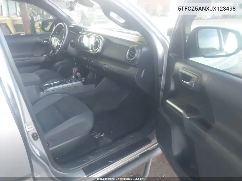 5TFCZ5ANXJX123498 2018 Toyota Tacoma Trd Off Road