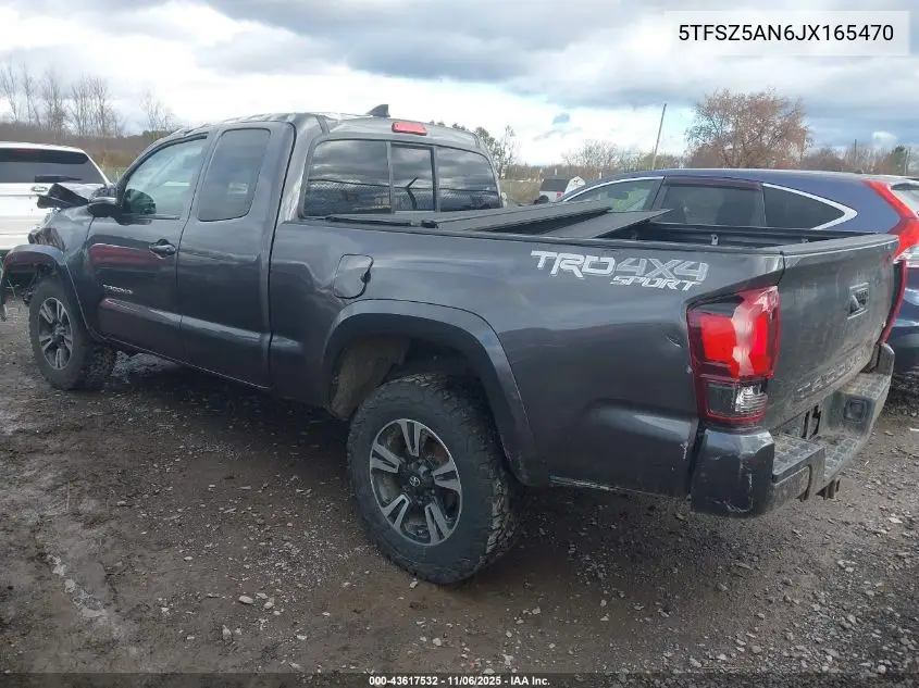 5TFSZ5AN6JX165470 2018 Toyota Tacoma Trd Sport