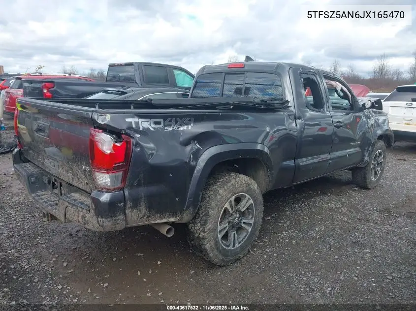 5TFSZ5AN6JX165470 2018 Toyota Tacoma Trd Sport