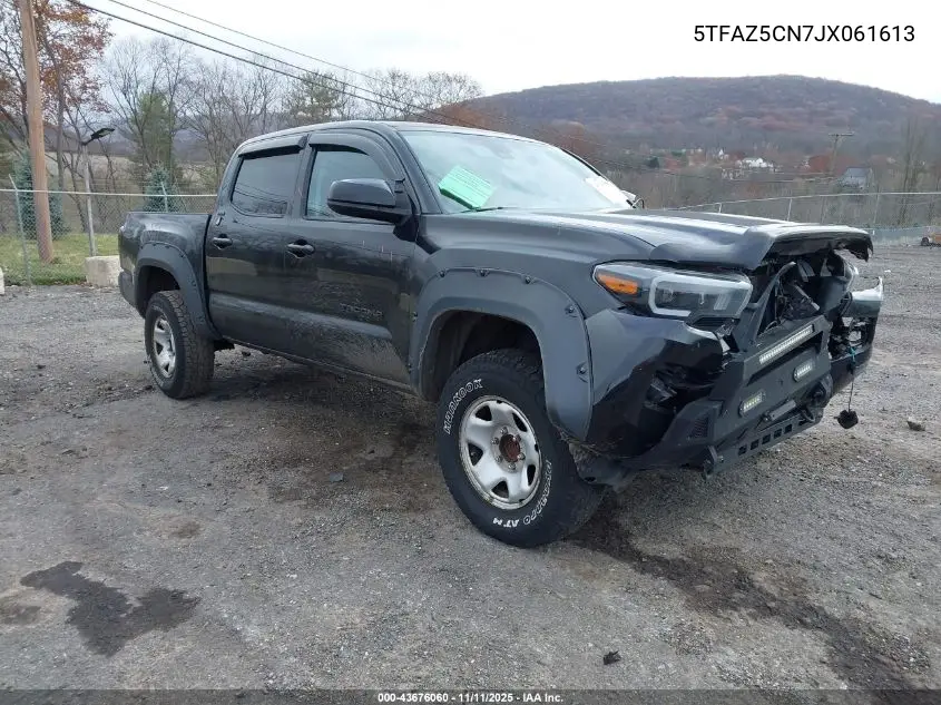 5TFAZ5CN7JX061613 2018 Toyota Tacoma Sr5 V6