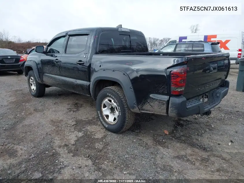 5TFAZ5CN7JX061613 2018 Toyota Tacoma Sr5 V6