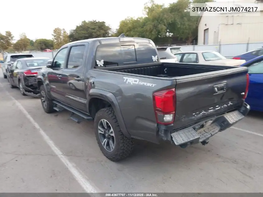 3TMAZ5CN1JM074217 2018 Toyota Tacoma Trd Sport