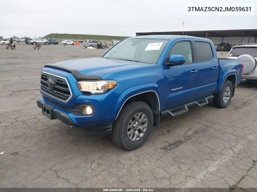 3TMAZ5CN2JM059631 2018 Toyota Tacoma Sr5 V6