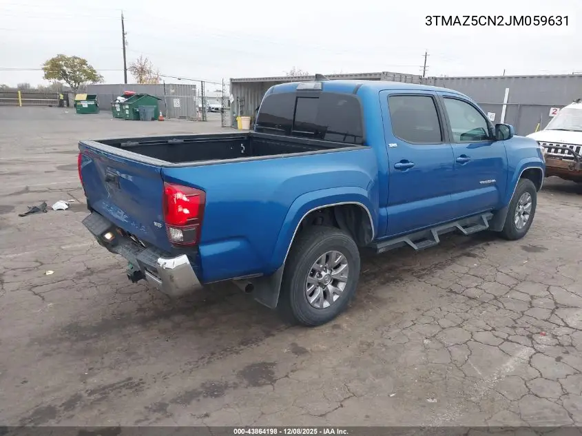 3TMAZ5CN2JM059631 2018 Toyota Tacoma Sr5 V6